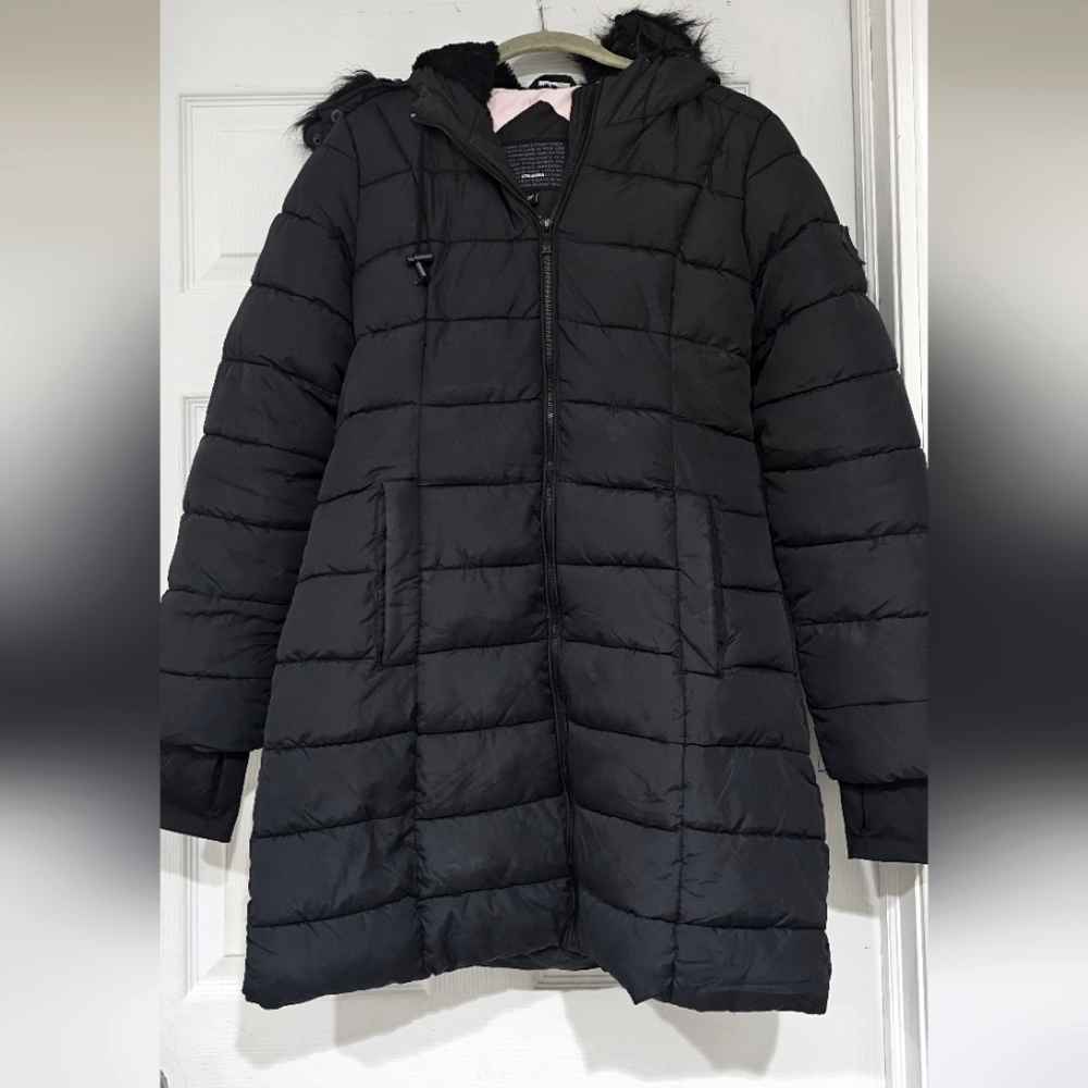 Steve Madden Winter Puffer Coat Small